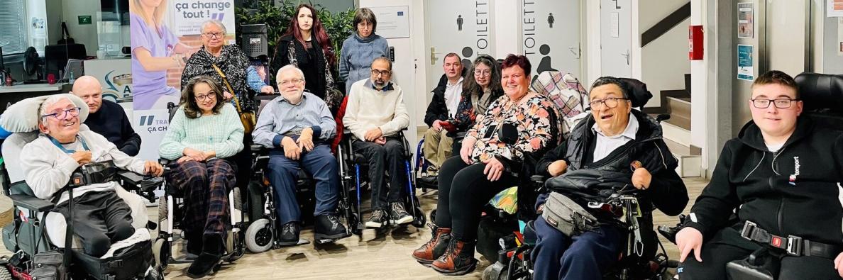 Les membres du CNU d'APF France handicap